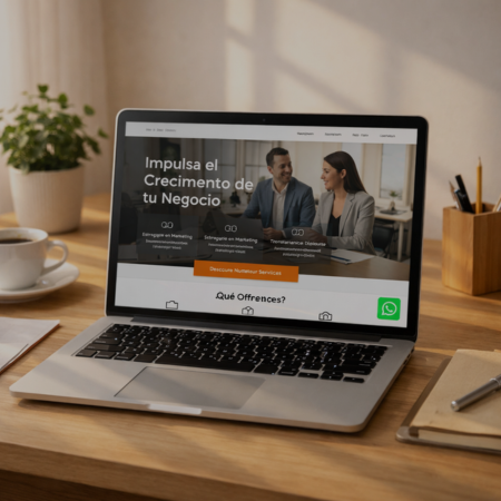 Web profesional para negocio de belleza